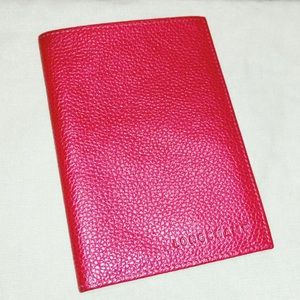 Pre Loved! Authentic Longchamp Passport Red Holder